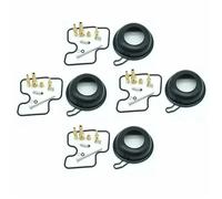 Kit Complet pièces Rechange réparation carb Kit De Réparation Carburateur pour pour CBR250RR 1990-1999 MC22, Joint Cuve Flotteur Soupape Membrane Caoutchouc