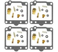 Kit Complet pièces Rechange réparation carb Kit De Réparation Carburateur pour Suzuki GS850 1980-1981, Joint Soupape À Membrane en Caoutchouc pour Cuve Flotteur.(Couleur1)