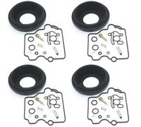 Kit Complet pièces Rechange réparation carb Kit De Réparation Carburateur pour Suzuki RF600R RF900R 1994-1996, Diaphragme Piston, Joints Cuve Et Flotteur(Couleur2)