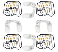 Kit Complet pièces Rechange réparation carb Kit De Réparation Carburateur pour Yamaha XJ600 1994-1995 XJ600SH XJ600SN, Joint, Vis Guidage Soupape À Flotteur(Couleur 3)