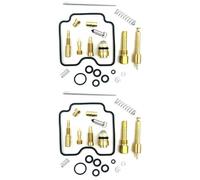 Kit Complet pièces Rechange réparation carb Kit De Réparation Carburateur pour Yamaha XJR1300 RP03J 2000-2005, avec Joints Toriques, Ressorts Et Siège Pointeau(Couleur2)