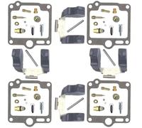 Kit Complet pièces Rechange réparation carb Kit De Réparation Carburateur pour Yamaha XJR1300 XJR1300SP 5EA 1998-2001, Diaphragme, Pointeau Et Siège(Couleur 3)
