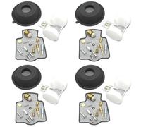 Kit complet pièces rechange réparation carb Kit Réparation Carburateur Pour KAWASAKI Pour ZXR750H Pour ZXR750J Pour ZXR750L Flotteur Membrane Piston.