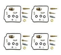 Kit Complet pièces Rechange réparation carb Kit Réparation Carburateur pour Yamaha FZR 750 RT Genesis 2TT 1987-1988 FZR750, Joint Cuvette D'huile, Membrane Piston.(Couleur1)