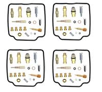 Kit Complet pièces Rechange réparation carb Kit Réparation Carburateur pour Yamaha FZR1000 Genesis 1987-1988, Pièces Composites Métal-Caoutchouc.(Couleur2)