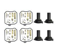 Kit Complet pièces Rechange réparation carb Kit Réparation Carburateur pour Yamaha XJ 600 S, XJN 600S Diversion, XJ600S, XJ600N, XJ600, Joint Soupape Membrane Gicleur Goupille(Couleur2)