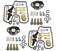 Kit Complet pièces Rechange réparation carb Kit Réparation Moto pour Suzuki SV650 SV650S 1999-2002 SV 650 650S. Adaptateur Carburateur, Filtre Air Buse Broche(Couleur2)