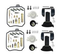 Kit Complet pièces Rechange réparation carb Kit Réparation Remplacement Joint Membrane Carburateur Moto pour Yamaha XVS650 XVS 650 V-Star DRAGSTAR(Couleur 3)