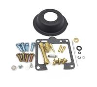 Kit Complet pièces Rechange réparation carb Réparation De Carburateur Moto pour Suzuki GN250 (1985-2001) : Joint en Caoutchouc, Jeu Vis Guidage Pointeau Flotteur