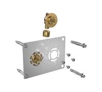 Kit complet platine sortie de cloison ROBIFIX entraxe 50 mm - Sortie M 3/8- Diamètre tub