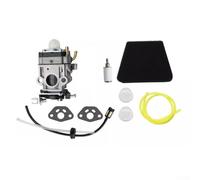 Kit complet pour carburateur de souffleur Kawasaki TE45DX pour 145BT WYK74 avec ligne de carburant, filtre à air et joints
