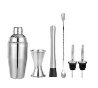 Kit Complet pour Cocktails,Set Shaker à Cocktail 750 ML,Shaker Professionnel,Accessoires Bar et Outils de mixologie,Ensemble idéal pour Barman et Amateurs de Cocktails à la Maison,Acier Inoxydable