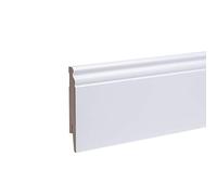 Kit complet pour plinthes Profil Berlin Blanc 25 m x 120 mm