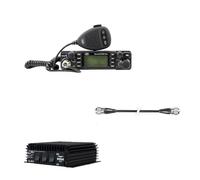 Kit complet pour radio CB, PNI Escort HP 9001 PRO, ASQ + RX-TX KL203P, amplificateur AM/FM/SSB, 100W, 12V et câble PNI R50
