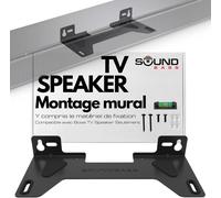 Kit Complet pour TV Speaker Mural Compatible avec Les Bose TV Speaker, Tout Le matériel de Montage est Inclus