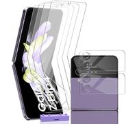 Kit Complet Protection Samsung Galaxy Z Flip 4 ¿ 4 Films Écran Tpu Auto-Cicatrisants + 2 Verres Trempés Pour Lentille Caméra ¿ Hd, Anti-Rayures Et Oléophobe