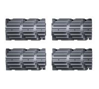 Kit complet remplacement 4 brosses PVC Beatbot AquaSense