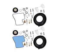 Kit Complet Réparation Carb 2 Kits De Réparation Carburateur pour Moto pour Shadow VT1100, Comprenant Membrane, Joint Et Pièces Rechange pour La Remise en État