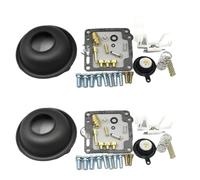 Kit Complet Réparation Carb Kit De Pièces Carburateur Moto pour Yamaha XV1100 1988-1999 Virago XV 1100, Comprenant Adaptateur, Filtre Air, Diaphragme, Valve Joints
