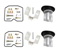 Kit Complet Réparation Carb Kit Réparation Carburateur Moto pour Kawasaki ER-5 ER500 1997-2005, Pièces Rechange Joint Soupape Flotteur(Couleur 4)