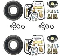 Kit Complet Réparation Carb Kit Réparation Moto pour Suzuki SV650 SV650S 1999-2002 SV 650 650S. Adaptateur Carburateur, Filtre Air Buse Broche(Couleur 3)