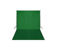 Kit complet studio photo + fond vert sans coutures 3x5 m photo vidéo studio professionnel 1802014 1802014/2