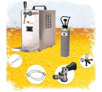 Kit Complet Système de Distribution Tireuse à Bière JET 30 Mono-Ligne Refroidissement Sec Tête Triangulaire CO2 2 kg Tuyaux 2 m