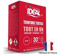 Ideal Teinture textile Tout-en-un 350 g Rouge
