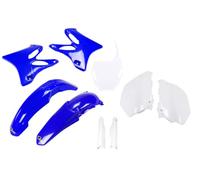 Ufo Yamaha Yz 125/250 2006-2007 Usa Yakit332f-999 Fork Protectors & Plastics Kit Blanc