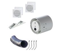 Kit complet Ventilateur & Accessoires Punto MG 100 Blanc
