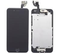 Kit Complet Vitre Tactile Iphone 6 4.7" + Ecran Lcd Sur Chassis+Home+Caméra Frontal+Outil Noir
