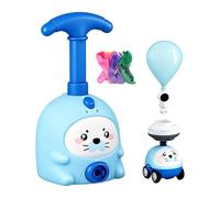 Kit Complet Voiture Lance-Ballons Jouet Enfant | Cadeau de fête manuel à air animal mignon - Set Voiture Lanceur Ballon,Pour Anniversaires, Activités Scolaires En ole À La Maison, Voyages E