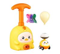 Kit Complet Voiture Lance-Ballons Jouet Enfant | Faveurs De Fête Animales À Air Manuel | Ensemble De Voiture À Ballon Propulsé | Pour Interactions Parent-Enfant Activités En Classe À L'École À La Mais