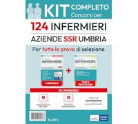 Kit completo del concorso per 124 infermieri. SSR Umbria. Con software di simulazione. Con video lezioni. Con video-corso