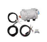Kit Compresseur Électrique For Climatisation Automobile, Voiture, Camion, | Compresseur AC en aluminium avec embrayage stable à rainure unique(D-24V)