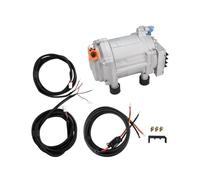 Kit Compresseur Électrique For Climatisation Automobile, Voiture, Camion, | Compresseur AC en aluminium avec embrayage stable à rainure unique(E-24V)