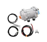 Kit Compresseur Électrique For Climatisation Automobile, Voiture, Camion, | Compresseur AC en aluminium avec embrayage stable à rainure unique(D-48V)