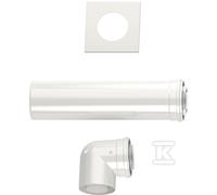 Kit concentrique conduit Ø80/125 PP 7738112581