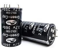 Kit condensateur Module redresseur Automobile Condensateur Farad 2.7V360F Condensateur Économie de carburant Condensateurs 16V 60F 500f Appareils électroniques (Size : 2.7V360F)