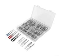 Kit Connecteurs Électriques Auto 180 pour broches Mâles Kit Connecteurs | Femelles pour DT pour deutsch pour dtp pour dtm, Cosses Faisceau Câblage 22-16-12 AWG, Boîte Rangement Réparation Véhicule