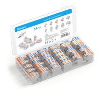 Kit connecteurs rapides SONOFF D1-2 54 pcs | Splitter de jonction 32A 10 types