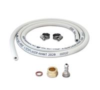 Kit connexion gaz tuyau + adaptateur tétine + raccords pour réchauds et barbecues à gaz
