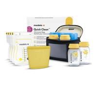 Medela Kit conservation lait maternel tout-en-un — biberons 150ml, sachets Easy Pour réutilisables