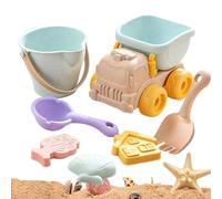 Kit Construction Château de Sable | Coffret Ludique Portable avec Pelles et Seau - Ensemble Jeu Plage Amusant Pour Jouets Château Sable | Pour garçons filles aire de jeux bord du lac parc crèche voyag