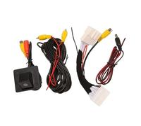 Kit Conversion Caméra Recul Stationnement Arrière avec Câble Adaptateur 28 Broches pour Mazda 2 Berline pour Demio DJ 2015-2020 Caméra Sauvegarde Recul