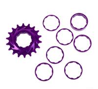Kit Conversion Mono-Vitesse pour Moyeu pour HG Kit Conversion | Alliage 7075 ultra-léger, résistance maximale, finition anti-oxydation, couleur noire violette, durable