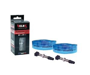 Kit conversion roue tube type en tubeles Velox Flap Noir