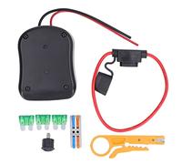 Kit convertisseur adaptateur de batterie, connecteur d'alimentation haute performance avec interrupteur fusible pour batteries Li-Ion 18 V 14,4 V, mise à niveau du robot jouet,