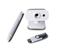 Kit convertisseur de tableau blanc interactif pour projecteurs (Windows uniquement) - transforme n'importe quel mur ou tableau en un tableau blanc intelligent, idéal pour enseigner, réunion, salle de