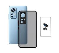 Kit Coque Anti Choque Caméra Protection + Support Magnétique De Voiture Pour Xiaomi 12 Lite - Noir